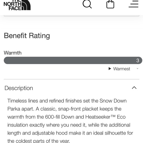 The North Face Snow Down Parka (Military Olive Green) - Picture 7 of 8